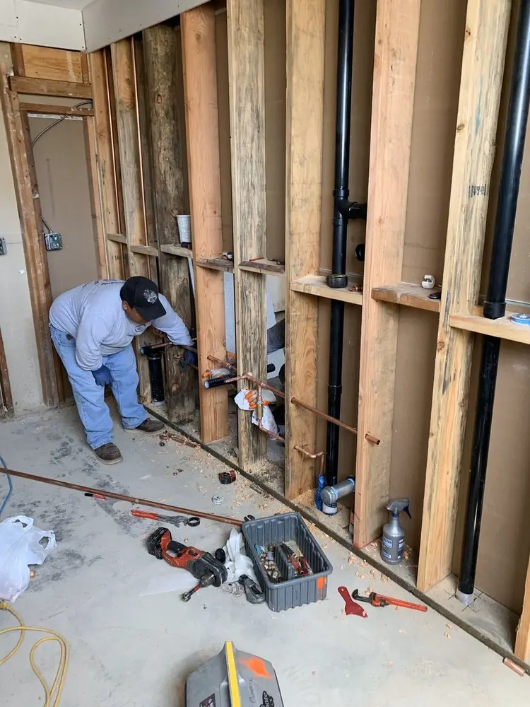 Commercial rough-in plumbing for Gas Line Repair in Sage Oaks